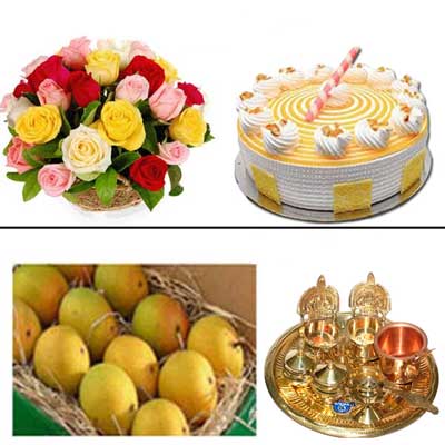 "Round shape Special Cake - code461 (1.5kgs) - Click here to View more details about this Product